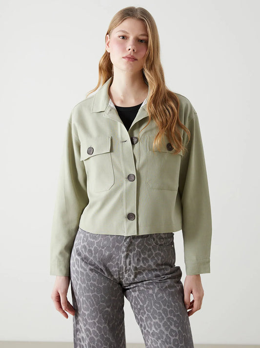 Collared Neck Jacket