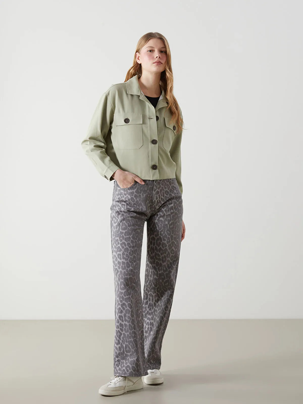 Collared Neck Jacket