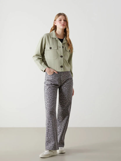 Collared Neck Jacket