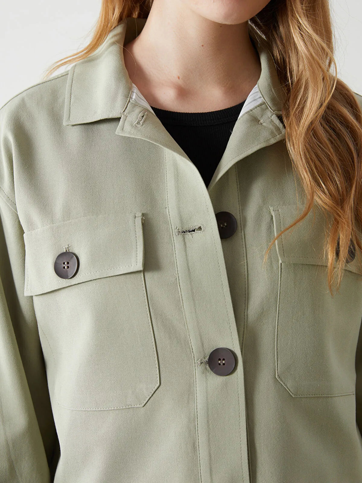 Collared Neck Jacket