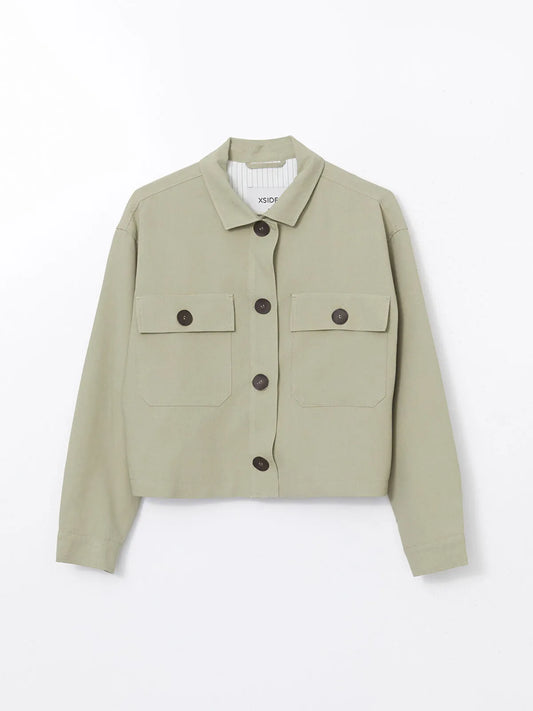 Collared Neck Jacket